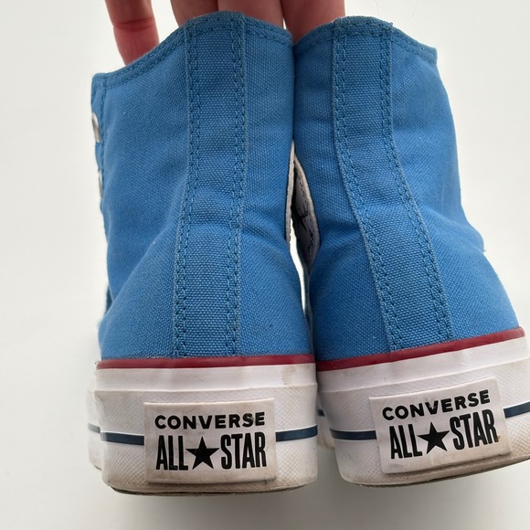 Converse Chuck Taylor All Star Platform lift rise High Top Blue Womens 7 171209C - Picture 13 of 14